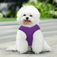 thumbnail image 4 of MoNiBloom No Pull Dog Harness, Pet Vest Adjustable Mesh Breathable Harnesses for Dogs Walking, Purple XS, 4 of 8
