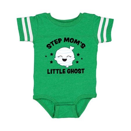 

Inktastic Cute Step Mom s Little Ghost with Stars Gift Baby Girl Bodysuit