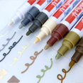 thumbnail image 2 of justharion Waterproof Tile Pen tile Grout Repair Marker for Kitchen Bathroom Golden, 2 of 8