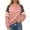 Pink, variant on JIAYUE Women's Sweatshirt Crew Neck Long Sleeves Leopard Color Block Sleeve Stripe Detail Pullover Top for Fall Workout Wear