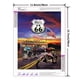 thumbnail image 5 of Pintura de diamantes vintage de la cafetería Route 66 con coches y motocicletas, paisaje callejero, bordado, punto de cruz, arte de pared, decoración, 5 of 5