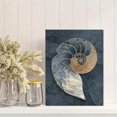 thumbnail image 2 of Nautilus Shell Abstract Gold Line Art Canvas Print, Suitable for Living Room, Bedroom, Office, Hotel, Hallway, 2 of 8