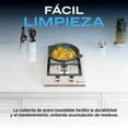 thumbnail image 3 of Parrilla De Gas Empotrable 2 Quemadores | Acero Inoxidable | LP Y Natural | Encendido Electrónico | Cocina Moderna | Parrilla A Gas De Alta Calidad | Fácil Limpieza, 3 of 7