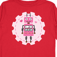 thumbnail image 4 of Inktastic Robotics Girl Robot Gear Girls Long Sleeve Toddler T-Shirt, 4 of 5