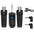 thumbnail image 5 of 6.35mm UHF XLR Adapter System Wireless Microphone Transmitter Receiver for Dynamic Microphone Guitar Audio Mixer PA, 5 of 5