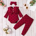 thumbnail image 2 of Gibobby Unisex Infant Long Sleeve Bodysuit Solid Color Soft Baby Onesie Long Sleeve Baby Jumpsuit For Newborn Rompers 0-3M 3-6M 6-9M 9-12M(0-3 Months,Wine), 2 of 6