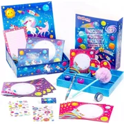 Unicorn Cosmic Galaxy Writing Set, 45-Piece Letter Writing Kit