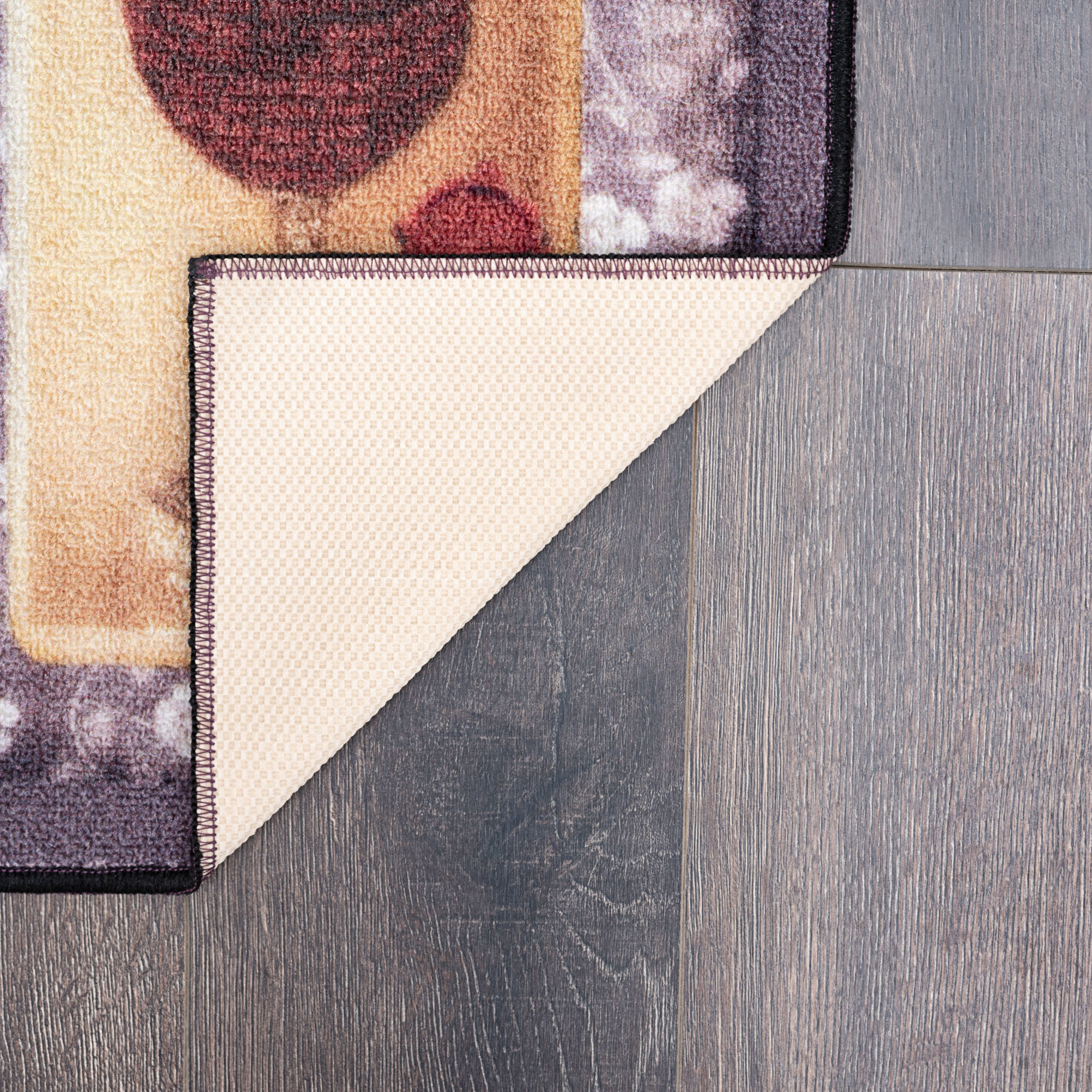 26x44 Modern Brown Runner Rugs for Hallway | Indoor Entry, Entryway, Walkway or Kitchen Rug 2'2'' x 3'8''
