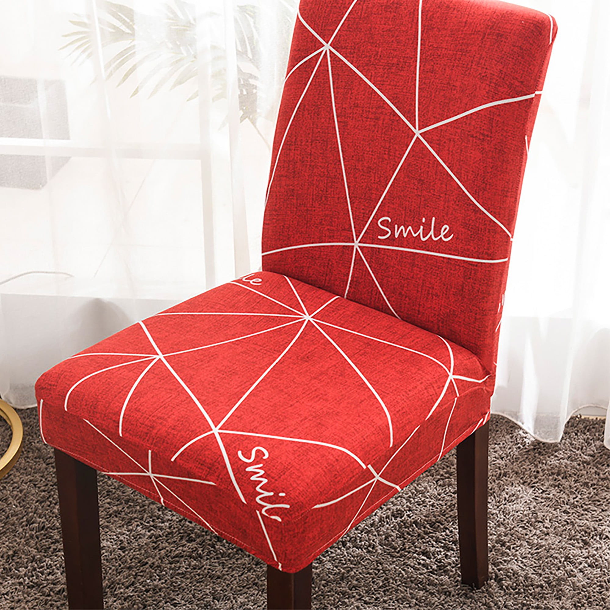 MultiColors/Patterns Chair Covers Soft Fit Stretch Dining Room Chair