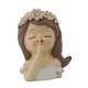 thumbnail image 3 of Bonita maceta de resina para niña, arreglo floral, decoración, maceta decorativa para Estilo E, 3 of 9