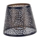 thumbnail image 3 of Pantalla de metal, jaula de metal, moderna lámpara de mesa decorativa de moda, cubierta de luz para Negro A, 3 of 9