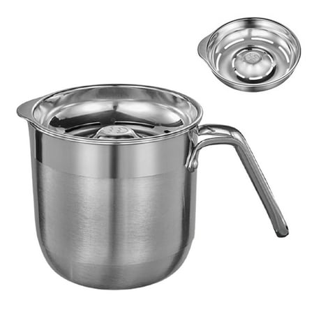 

Separator Stainless Steel Cooking With Container Easy Clean Kitchen Tool