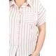 thumbnail image 4 of Blusa de algodon a rayas Roman Fashion /Tallas Extras, 5114 (Rosa) rosa 40, 4 of 6
