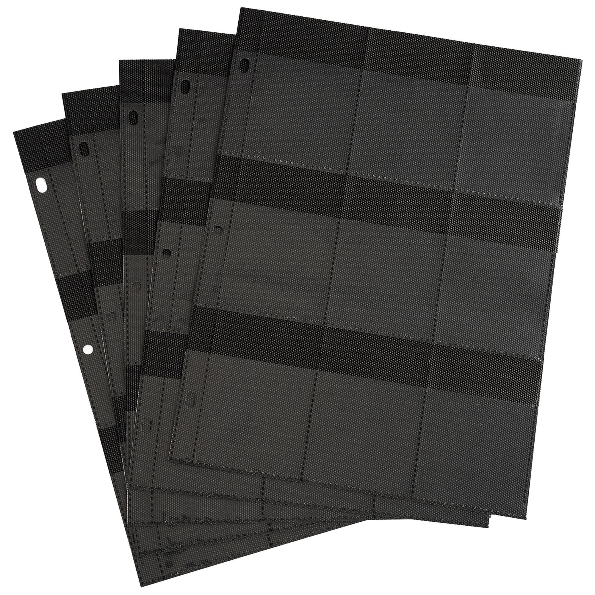 Hibana: Home Edition: Set of 15 Pocket Pages - (5) 9 Pocket, (10) 4 Pocket, Jewelry Organization & Storage, Store 85pc Of Jewlery, Tear Resistant