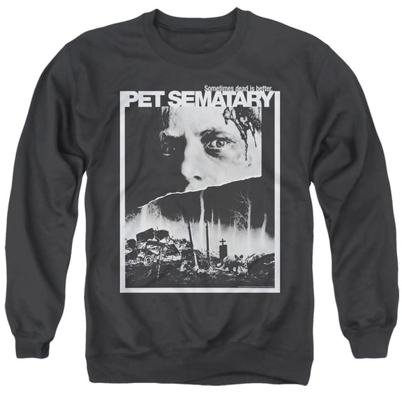 Pet Sematary Poster Art Adult Crewneck Sweatshirt Black