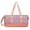 Lilac, variant on Parker Kids Co. Kids Duffel Bag for Sports & Weekend Trips - Separate Shoe Compartment & Customizable Patches - Ages 4-10 - River
