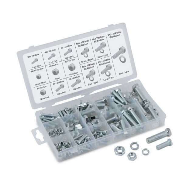 Titan Metric Nut And Bolt Assortment (240pack)
