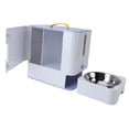 thumbnail image 1 of Contenedor De Almacenamiento De Golosinas Para Mascotas De 13 Libras, Tapa Hermética, Contenedor Plegable De Almacenamiento De Alimentos Para Perros Con Tazón De Silicona Y, 1 of 7