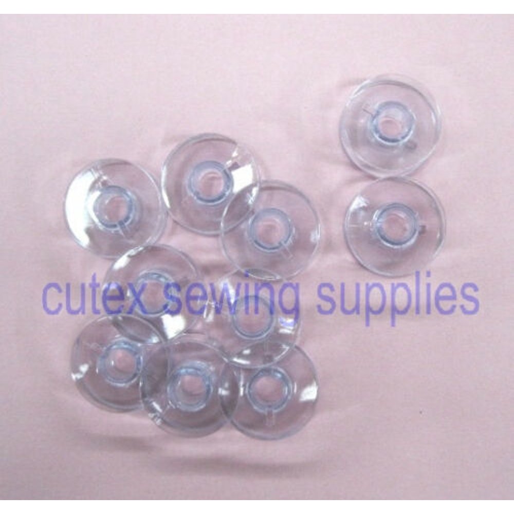 10 Plastic Bobbins For Pfaff Expression 2.0, 3.0 & Creative Vision