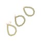 thumbnail image 5 of Pulsera de Perlas ANGGREK Resina ABS Redonda Brillante 3 Piezas 12 Mm Color Delicado, 5 of 5