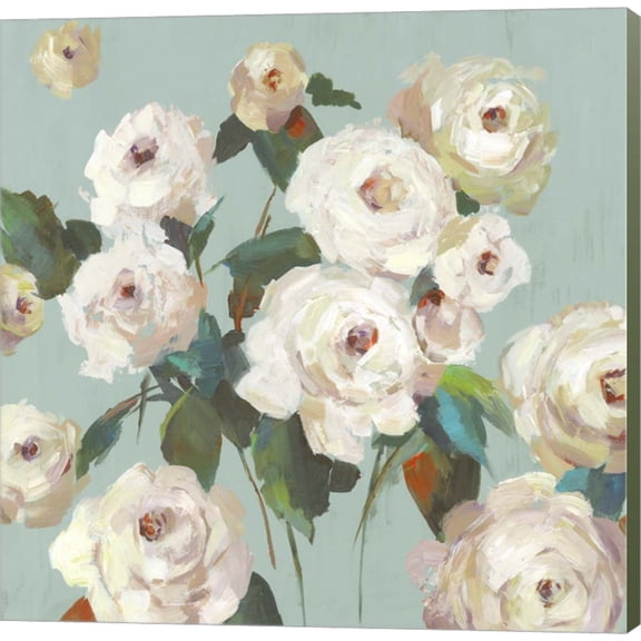 La Rosa by Asia Jensen, Canvas Wall Art, 12W x 12H