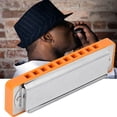 thumbnail image 4 of G Major Harmonica 10 Holes Mouth Organ For Beginners Professional Performance, 4 of 8