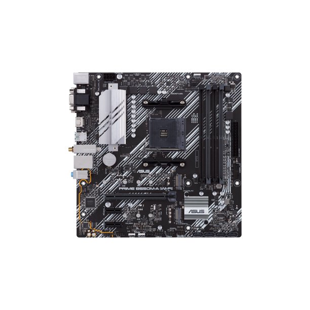 Asus Prime B550MA (WIFI) Desktop Motherboard AMD B550 Chipset