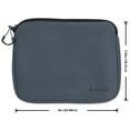 thumbnail image 2 of Allen Company Neoprene Pistol Pouch, Full-Size Handguns up to 9 In, Charcoal, 2 of 2