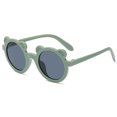 thumbnail image 1 of Bonitas gafas de sol para niños con montura redonda y diseño de oso, gafas de sol de verano, gafas de sol modernas para bebés, 1 of 6