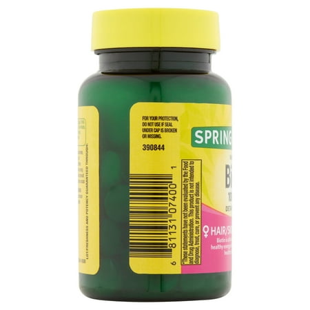Spring Valley Biotin Fast Dissolve Tablets, 1000 Mcg, 90 Ct