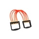 thumbnail image 2 of Sonducket Expansor de pecho, extractor de músculos, banda elástica, ejercitador de pecho, equipo de Fitness fino, práctico, 5 suministros de Accesorios para máquinas de ejercicios Rojo, 2 of 6