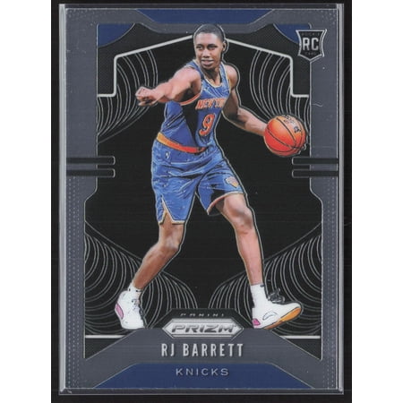 2019-20 Panini Prizm RJ Barrett #250 RC New York Knicks Basketball Card