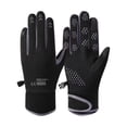 thumbnail image 2 of Touchscreen Winter Warm Thickened Fleece Lined Gloves - Cold Weather Protection, Thick & Warm For Motorcycle Riding, Outdoor Sports - Men Women, Unisex, Winter Wear, Daily Use, 2 of 6