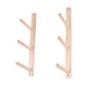 thumbnail image 1 of 2 soportes de madera para esterillas de yoga, multiusos, para gimnasio 3 niveles, 1 of 9