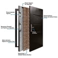 thumbnail image 2 of puerta de seguridad basic 8p chocolate izquierda 96 x 213 cm, 2 of 8