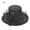 Black2, variant on Christmas Flower Net Yarn Sun Hat Beach Sunscreen Sunhat Female Organza Top Hat