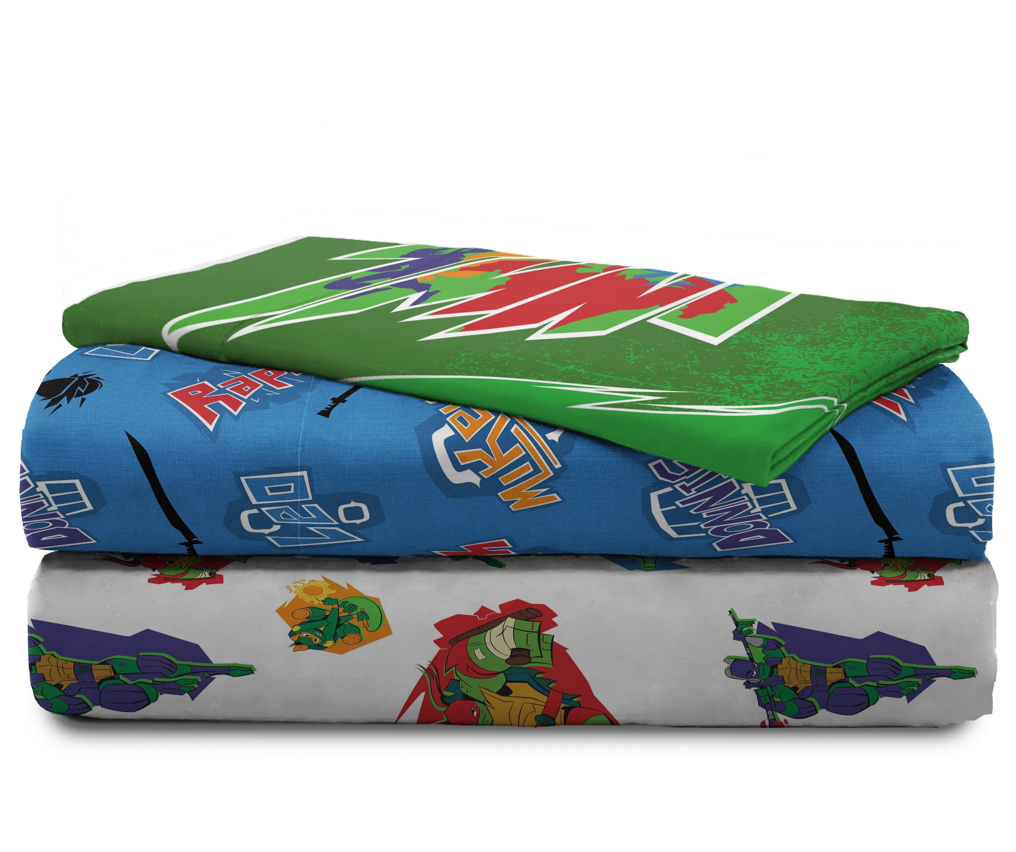 TMNT Ninja Night Kids Bed Sheet Set, Return of the Teenage Mutant Ninja Turtles