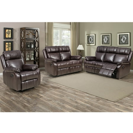 Loveseat Chaise Reclining Couch Recliner Sofa Chair Leather Accent Chair