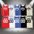 thumbnail image 2 of Personalized Usa Flag Basketball Jersey Tank Top, 4th Of July Shirt, Fourth Of July Independence Day Jersey, 2 of 2