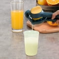 thumbnail image 2 of asddcavvf Presse-Agrumes Extra Grand Robuste pour Oranges et Fruits avec Bouton Design Presse-Agrumes Froid Manuel, 2 of 6