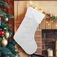 thumbnail image 5 of Light Gray Christmas Stockings, Christmas Presonalized Large Stocking Sock, Set of 2 Xmas Party Winter Decor Candy Bag Family Holiday Gift, 17.7 Inch, 5 of 7