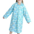 thumbnail image 3 of Rain Poncho Kids,Rain Coat for Toddler Girls,2t Rain Jacket Kids Rain Poncho with Hooded Reusable Waterproof Lightweight Ponchos Kids Boy Girl Raincoat Outwear, 3 of 7
