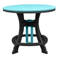 thumbnail image 6 of OS Home & Office Furniture 5 Piece Amish Outdoor Dining Table Set, Aruba Blue, 6 of 8