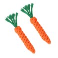 thumbnail image 1 of Transemion 2pcs/set Chew Toy For Dogs - Easy To Clean Durable Teeth Cleaning Suitable For Small Dogs Cotton Kitten Chew Toys 1Set, 1 of 6