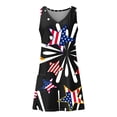 thumbnail image 3 of WILLBEST Vestidos Largos Casuales Para Mujer Vestidos Casuales De Verano Para Mujer Estilo De Día Independiente Faldas De Playa Vestidos Sueltos Con Cuello En V Sin Mangas Trajes De Baño Con Bolsillos, 3 of 3
