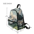 thumbnail image 3 of FORMRS School Backpack with Front Zippered Pocket 12" Student Travel Daypack, Watercolor Mountatin, 3 of 6