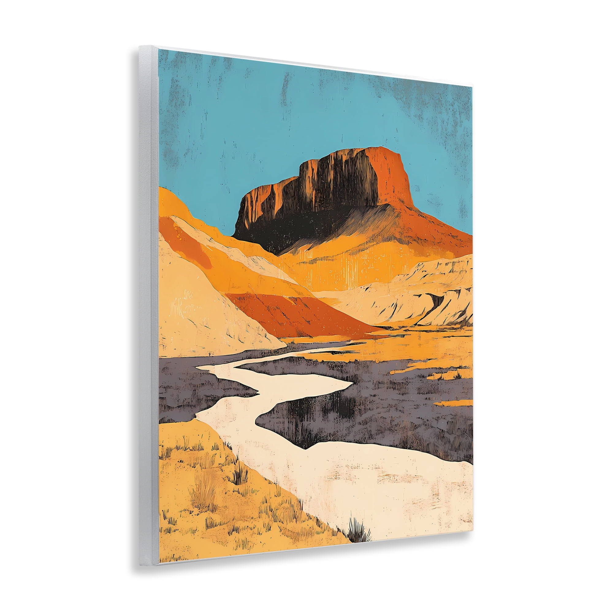 Stupell Industries Vintage Canyon Pass Wall Plaque Art, design by Walker Noble