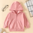 thumbnail image 2 of yocbz Toddler Boys Sweatshirts Unisex Baby and Toddler Boys Girls'Cotton Long Sleeve Basic Round Neck Sweatshirt Tee Shirts Pink,4-5 Years, 2 of 6