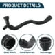 thumbnail image 4 of Manguera del radiador, manguera de calefacción del radiador, tubo de salida del radiador para Audi A4 Quattro 2.0L 2017-2025 No. 8WD122101/8W0122101B Goma manguera superior del radiador negra 1 Pc, 4 of 6