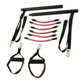 Pilates Bar Kit with Resistance Bands Yoga Pull Bar Kit Exercise Muscle